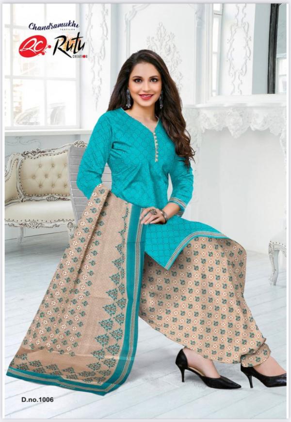 Rutu Suchi Vol 1 Indo Cotton Designer Readymade Suit